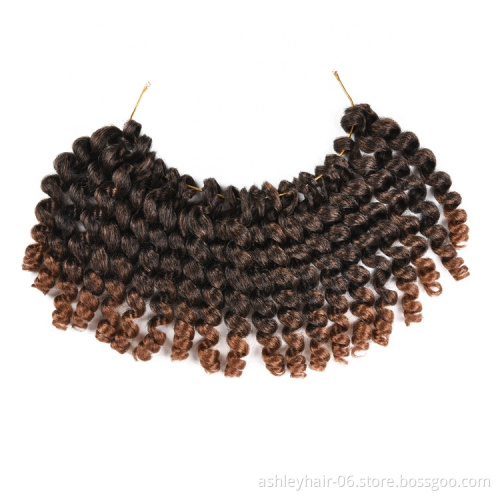 2019 new black friday specials hot selling soft soft stretchy free split Jumpy Wand Curl crochet braid hair